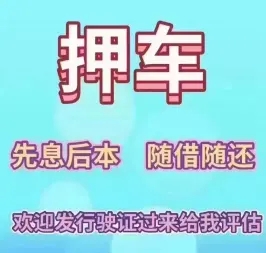 珠海车抵押贷款,押车贷款怎么做